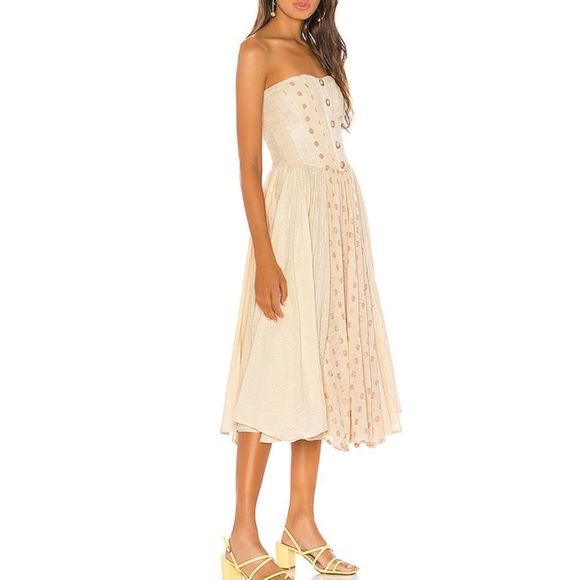 NWT Free People Amanda Midi Dress - Picture 10 of 11